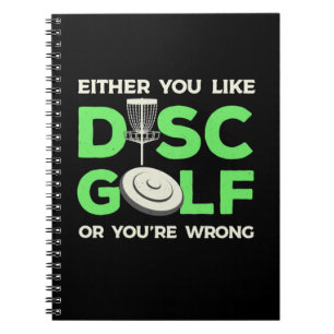 Cuaderno Te gusta el golf con disco
