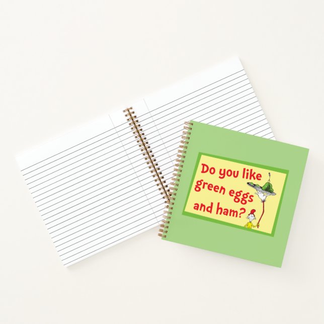 Cuaderno ¿Te gustan los huevos verdes con jamón? (Interior)