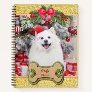 Cuaderno Te Ladro un Feliz Navidad Regalo Personalizado par