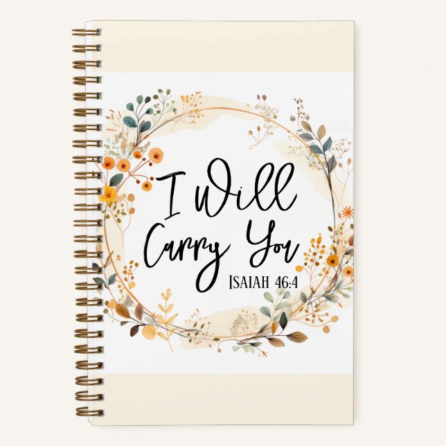 Cuaderno Te Llevaré (Anverso)