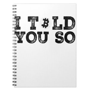 Cuaderno Te Lo Dije Así