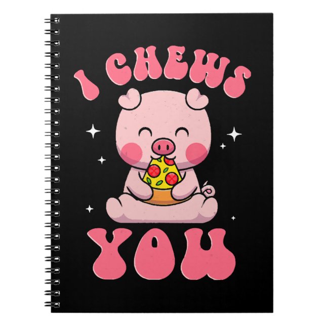 Cuaderno Te Mastico Pizza (Frente)