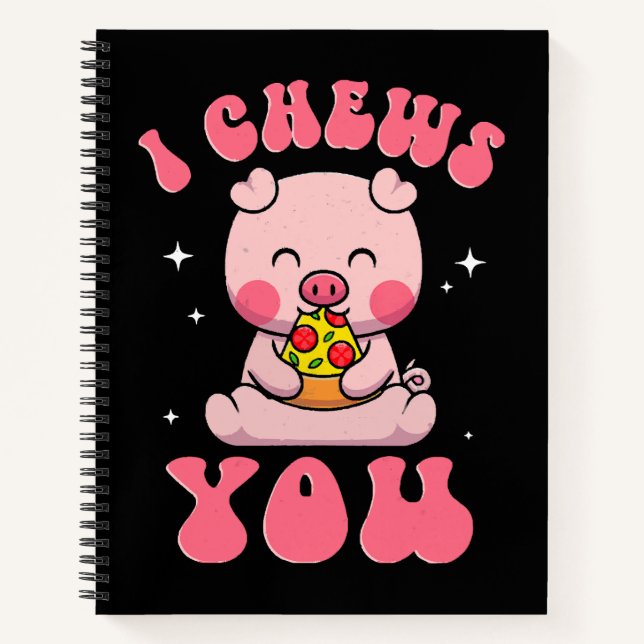 Cuaderno Te Mastico Tu Pizza (Anverso)