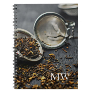 Cuaderno Té monograma
