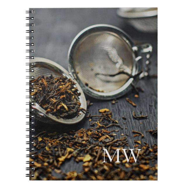 Cuaderno Té monograma (Frente)