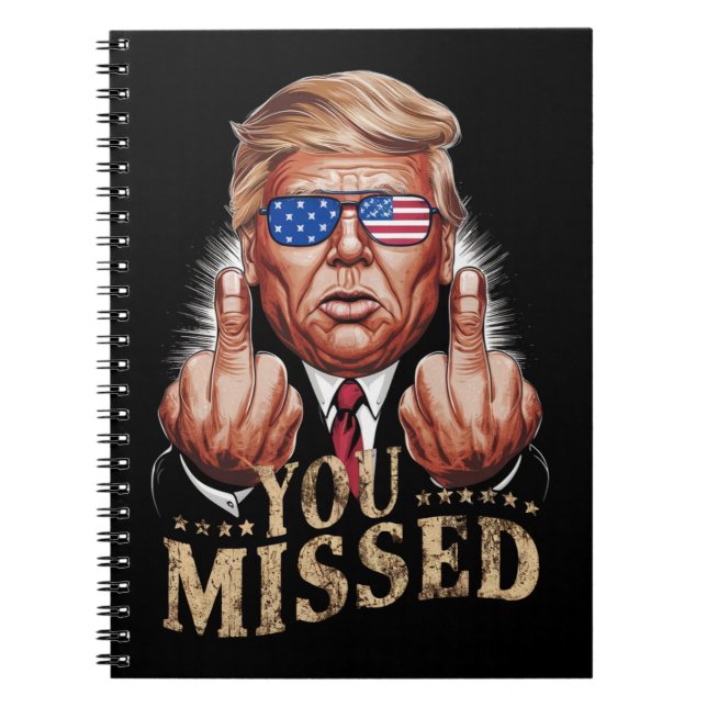 Cuaderno Te perdiste la elección estadounidense de Donald T (Frente)