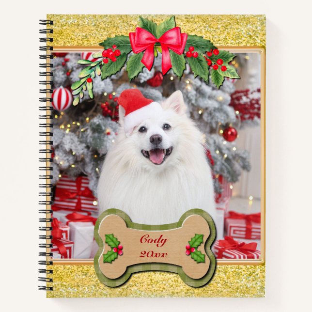 Cuaderno Te Woof Un Feliz Regalo De Perro Personalizado De  (Anverso)