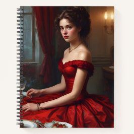 Cuaderno Té y Carmesí