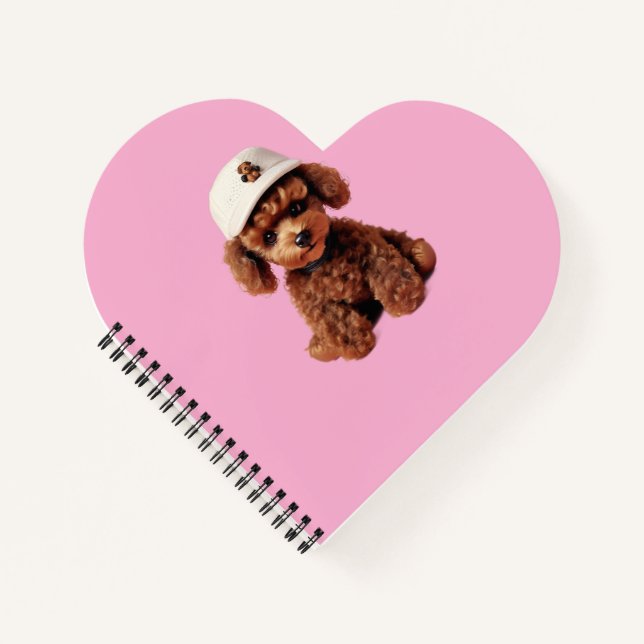 Cuaderno Tea Cup Poodle (Anverso)