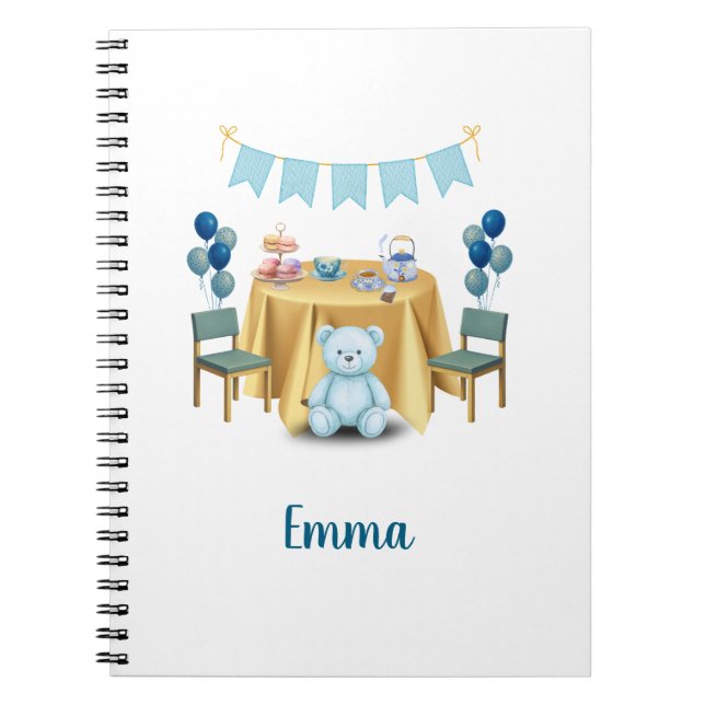 Cuaderno Tea Party Birthday Notebook Gift (Frente)