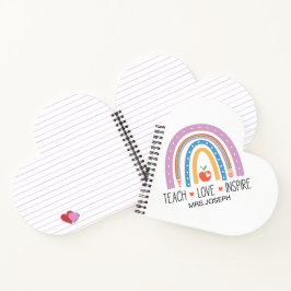 Cuaderno Teach Love Inspire Teacher 