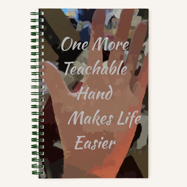 Cuaderno Teachable Hand Sketchbook (Anverso)