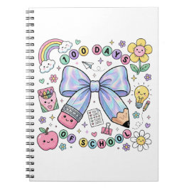 Cuaderno Teacher 100 Days of School Spiral Photo Notebook