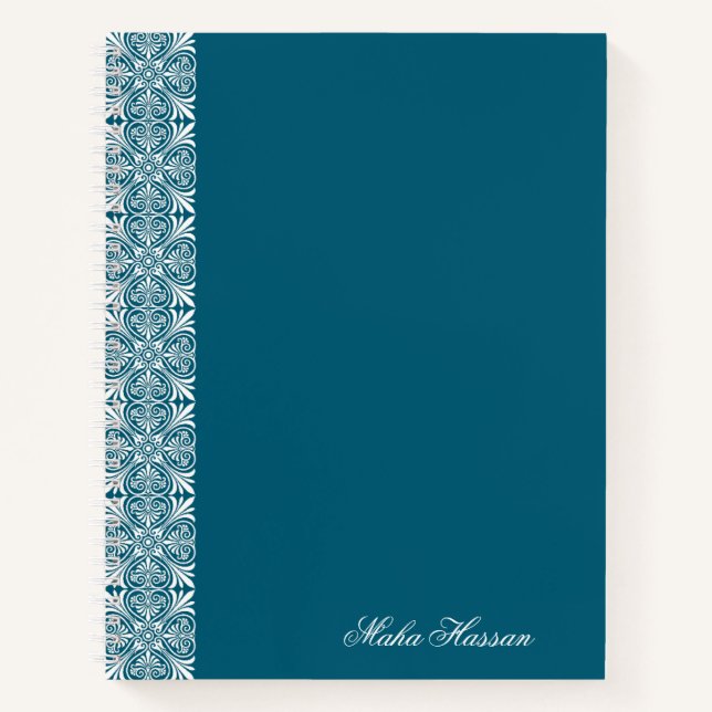 Cuaderno Teacher Appreciation | Custom Name Gift (Anverso)
