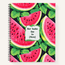Teacher Appreciation Personalized Watermelon 