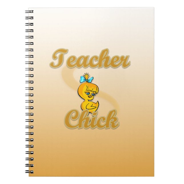 Cuaderno Teacher Chick (Frente)