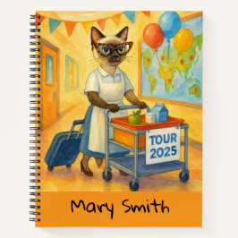 Cuaderno Teacher Retirement 2025 for Cat lovers