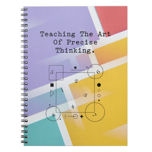 Cuaderno Teaching Art of Precise Thinking | Math Logic (Frente)