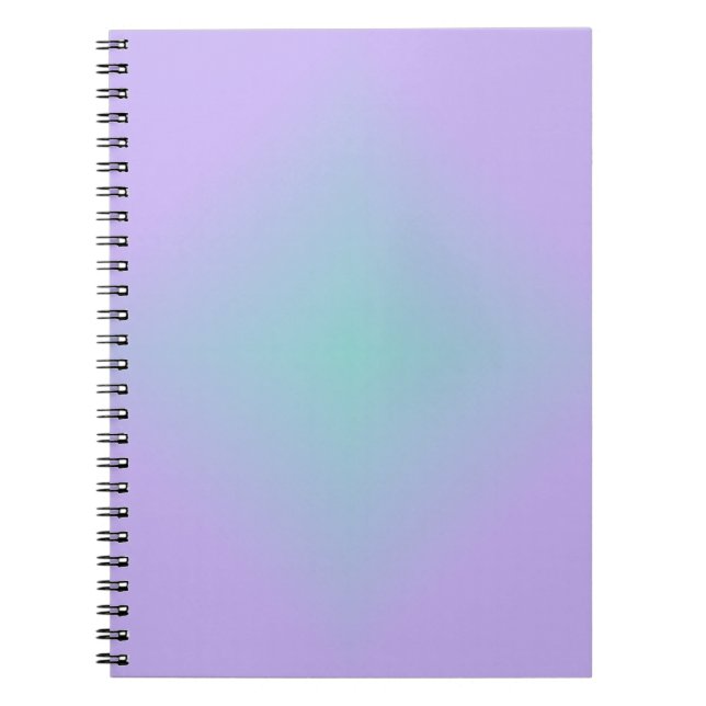 Cuaderno Teal Lavender Glow (Frente)