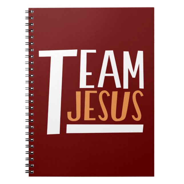 Cuaderno Team Jesus (Frente)