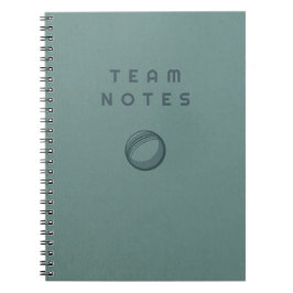 Cuaderno Team Notes - for Cricket Coaches, Players & Fans 