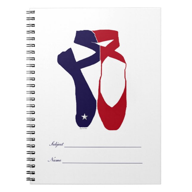Cuaderno Team Pointe Ballet Americana (Frente)