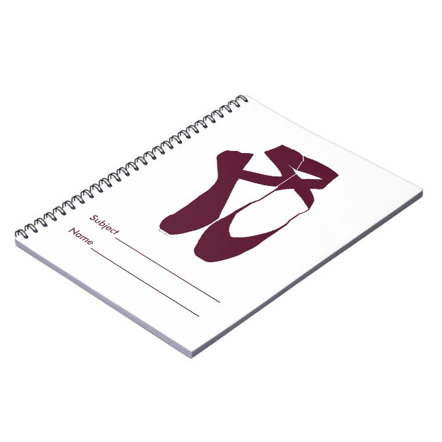 Cuaderno Team Pointe Ballet Amethyst (Lado Izquierdo)