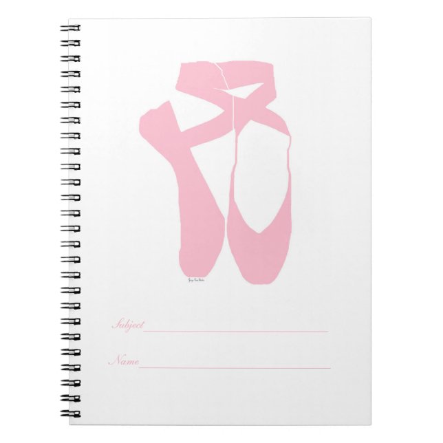 Cuaderno Team Pointe Ballet Pointe Pink (Frente)