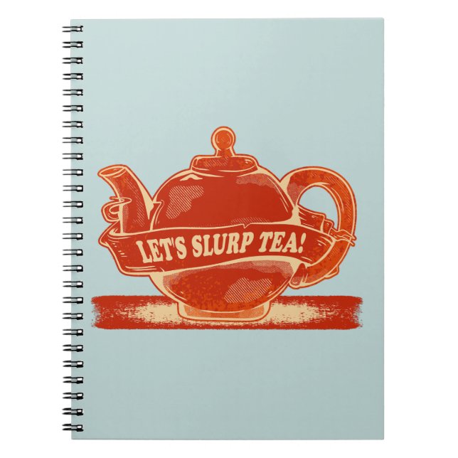 Cuaderno Teapot Funny Bebe Tea (Frente)
