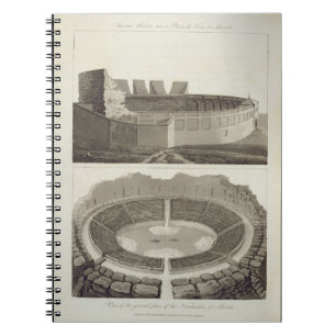 Cuaderno Teatro antiguo, ahora una plaza de Toros, y una