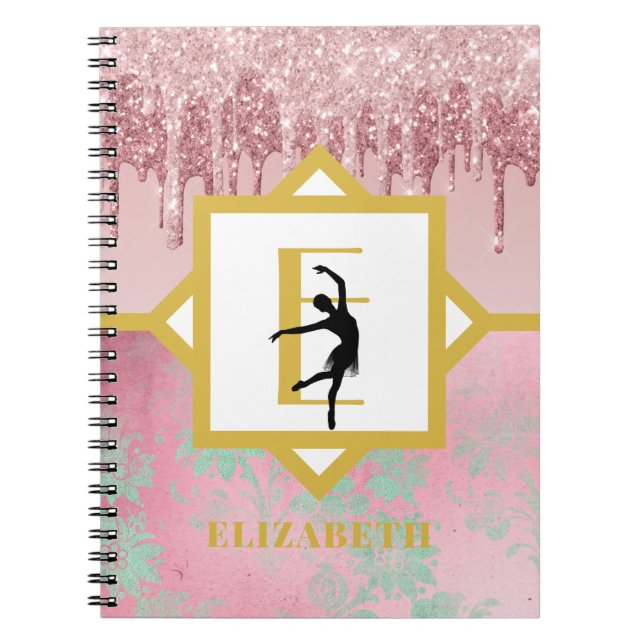 Cuaderno Teatro Ballerina Dance Steps Registro de Asientos (Frente)