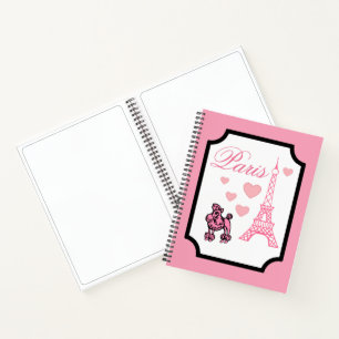 Cuaderno Teatro de arte Eiffel Tower Paris