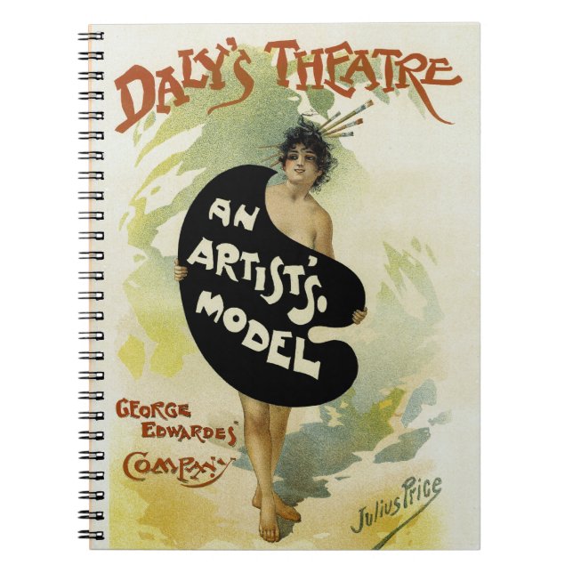 Cuaderno Teatro de Daly ~ Modelo de artista (Frente)