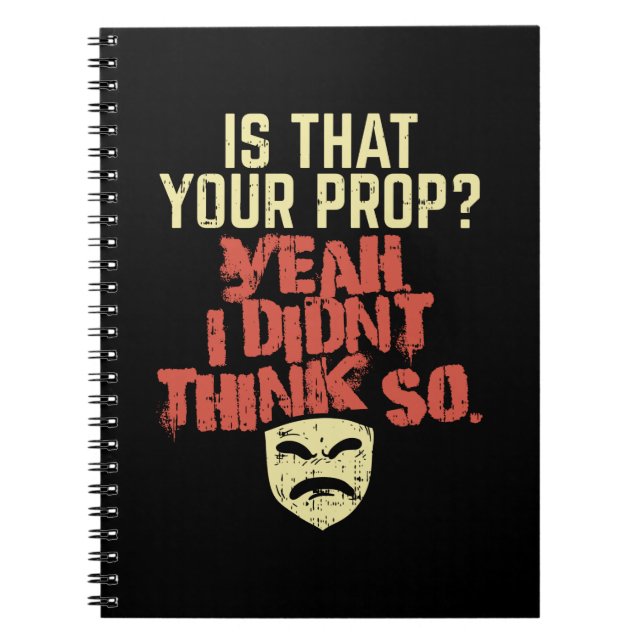Cuaderno Teatro - Es Su Prop. (Frente)