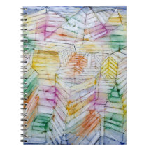 Teatro-Montaña-Construcción (1920) de Paul Klee.