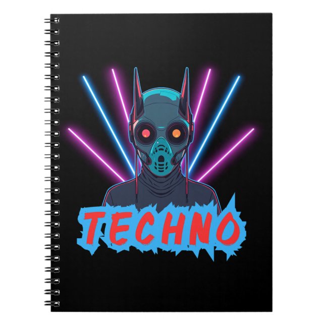 Cuaderno Techno (Frente)