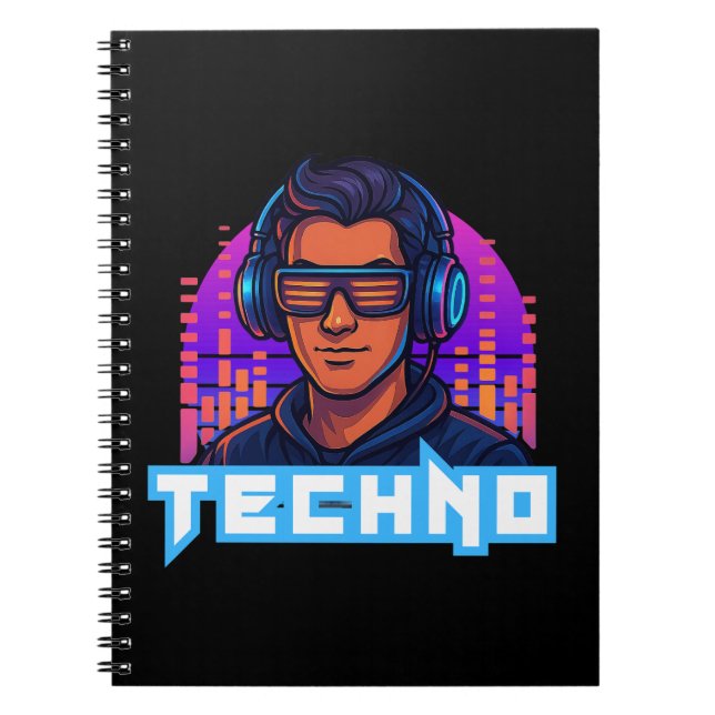 Cuaderno Techno (Frente)
