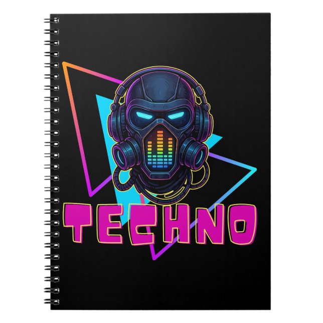 Cuaderno Techno (Frente)