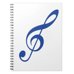 Cuaderno tecla Azul violín