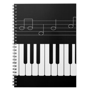 Cuaderno Teclado de piano