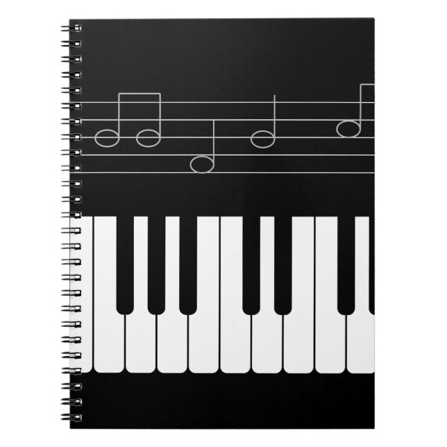 Cuaderno Teclado de piano (Frente)