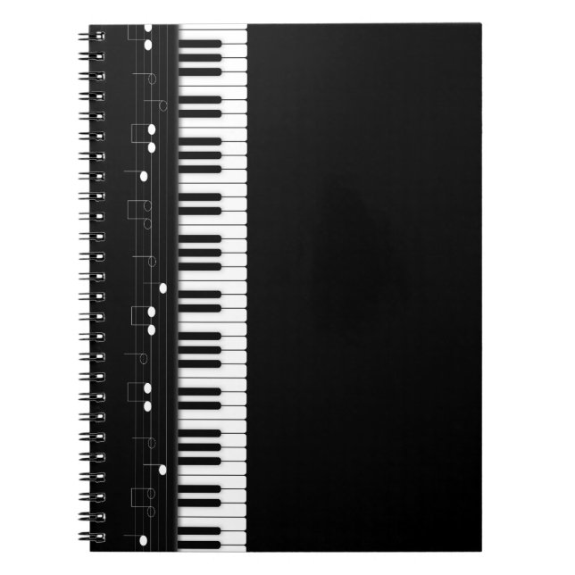 Cuaderno Teclado de piano (Frente)
