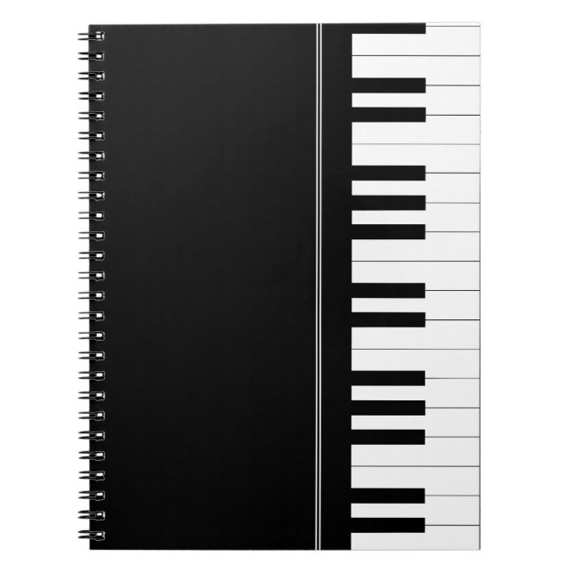 Cuaderno Teclado de piano (Frente)