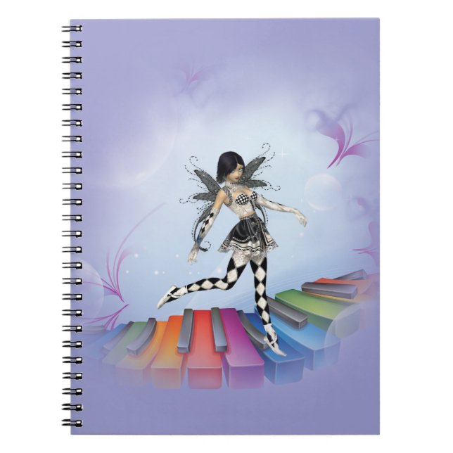 Cuaderno Teclado musical Faerie Vignette (Frente)