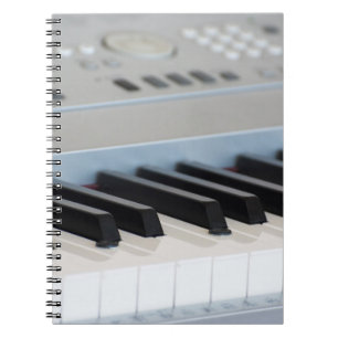 Cuaderno Teclado sintetizador