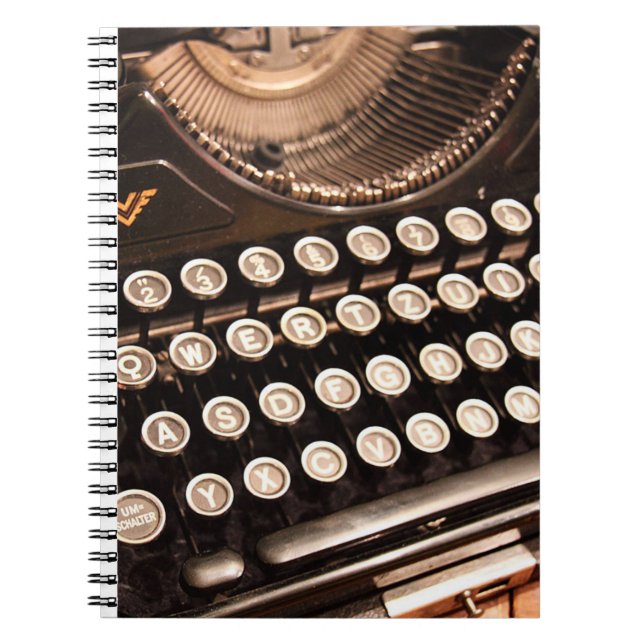 Cuaderno Teclas de escritura (Frente)