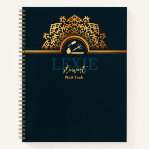 Cuaderno Técnica de uñas elegante y con clase