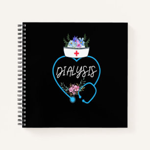 Cuaderno Técnico de diálisis lindo para hombres y mujeres H