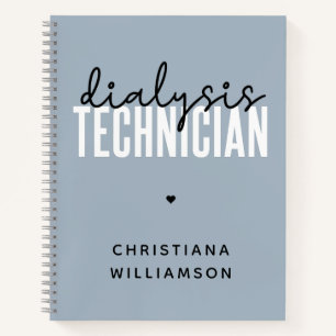 Cuaderno Técnico de diálisis personalizado Regalos tecnol