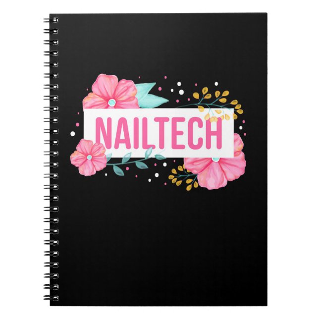 Cuaderno Técnico de uñas flor (Frente)